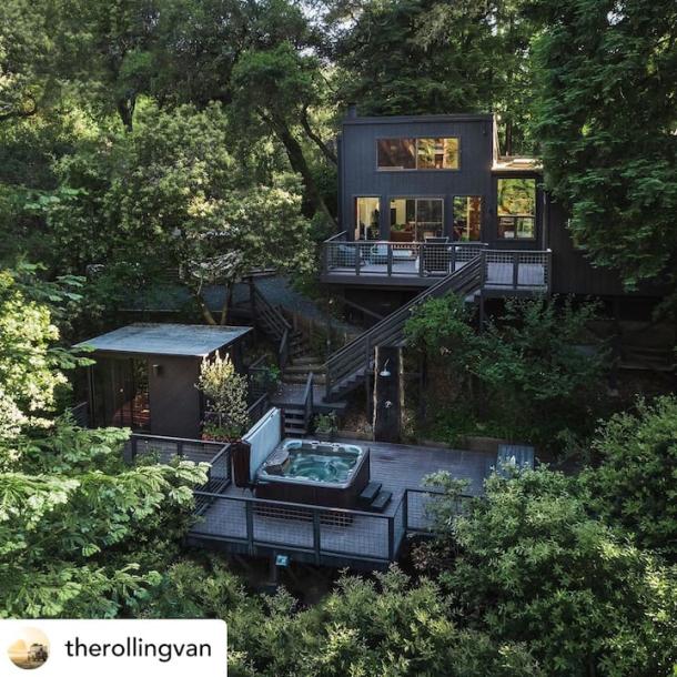 Entire cabin in Guerneville, California 4 guests3 bedrooms3 beds1 bath-4