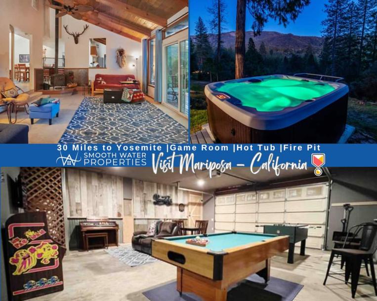 Entire home in Mariposa, California 8 guests3 bedrooms5 beds2 baths-17