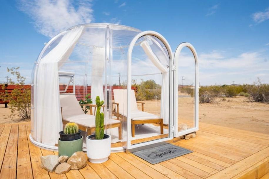 Tiny home in Joshua Tree, California 3 guests1 bedroom2 beds1 bath-14