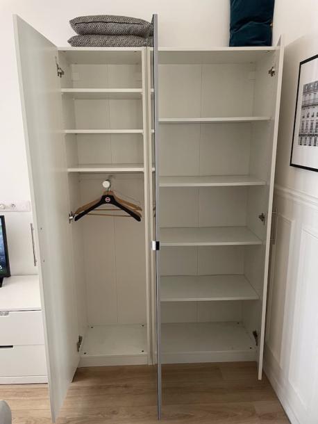 Habitación en París, Francia 1 camaBaño compartido-4