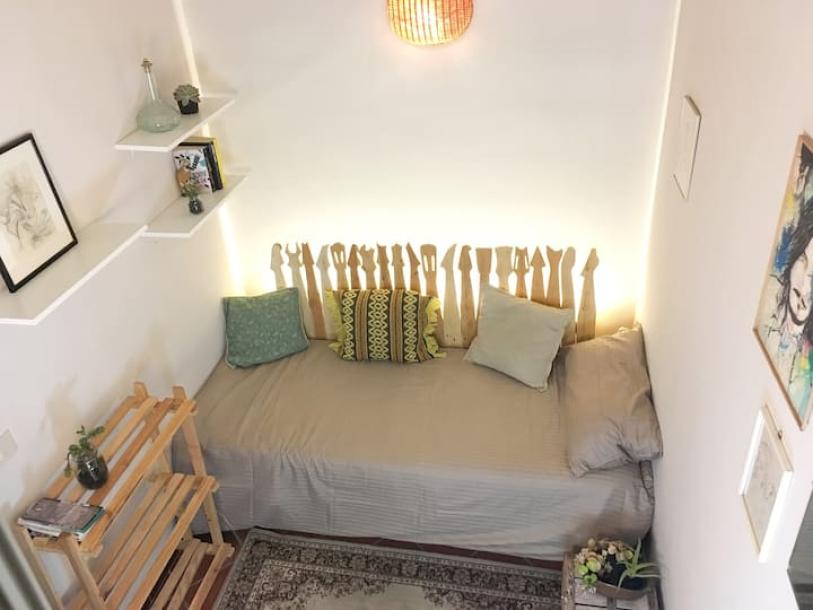 Habitación en Palermo, Italia 1 cama individualBaño compartido-2