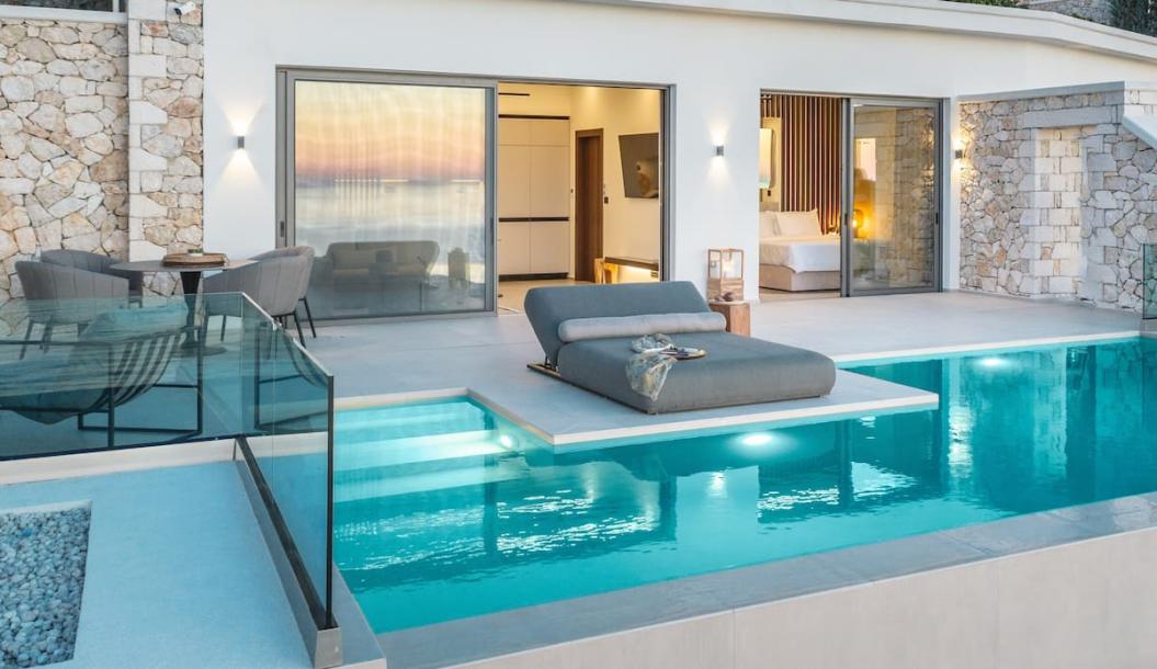 Entire villa in Kathisma Beach, Greece 3 guests1 bedroom2 beds2 baths-16