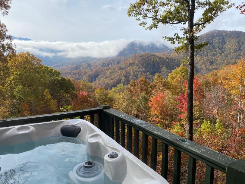 Entire cabin in Robbinsville, North Carolina 6 guests2 bedrooms3 beds1 bath-0