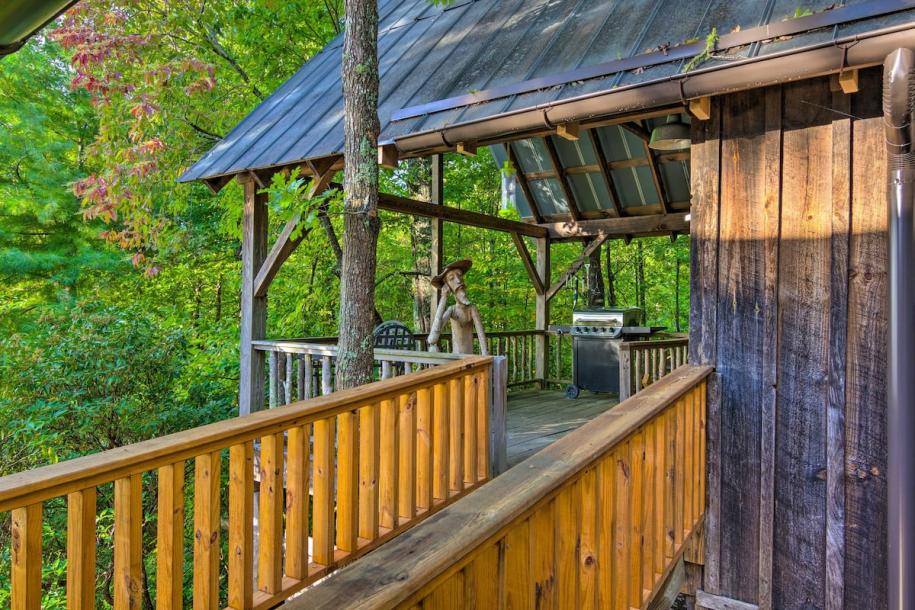 Entire cabin in Brevard, North Carolina 4 guests2 bedrooms3 beds1 bath-4