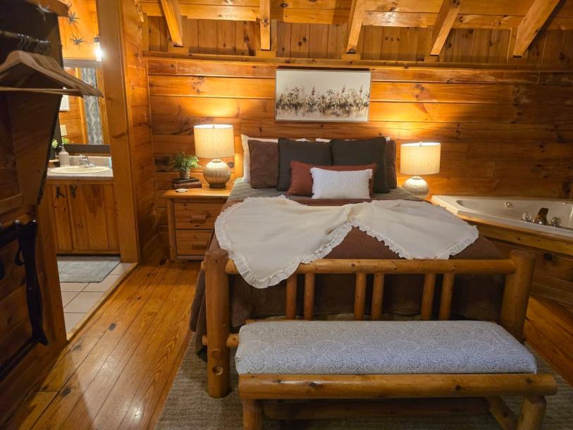 Entire cabin in Sevierville, Tennessee 4 guests1 bedroom2 beds1 bath-16