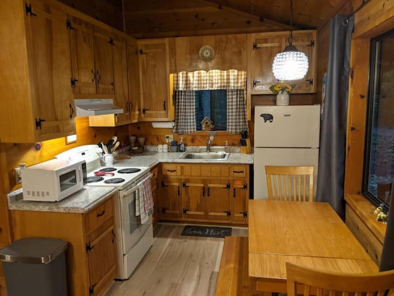 Entire cabin in Sautee Nacoochee, Georgia 4 guests2 bedrooms2 beds1 bath-11