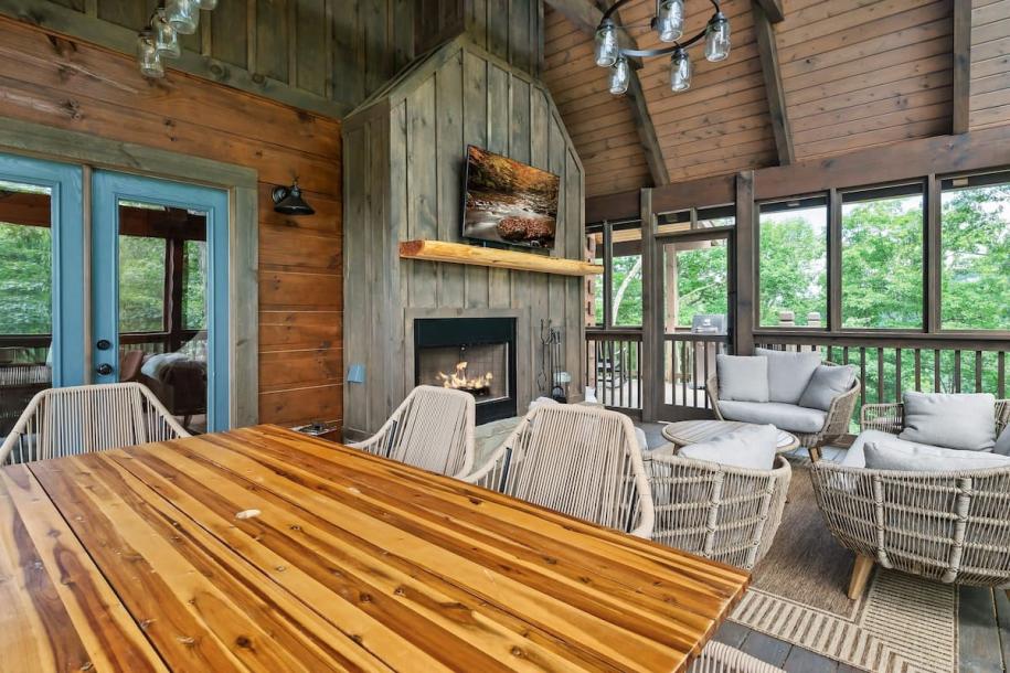 Entire cabin in Sevierville, Tennessee 8 guests3 bedrooms3 beds2.5 baths-12