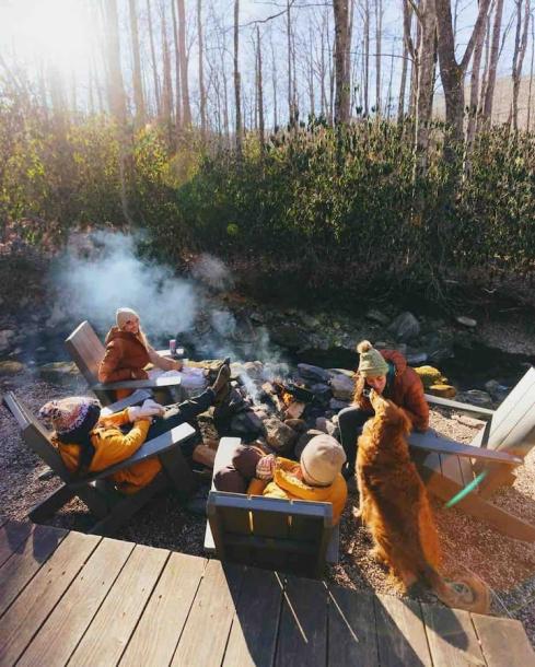 Entire cabin in Candler, North Carolina 4 guests2 bedrooms2 beds1 bath-4