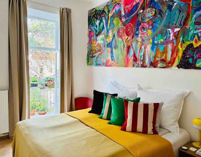 Entire condo in Praha 3, Czechia 2 guests1 bedroom1 bed1 bath-11