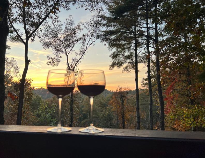 Entire cabin in Ellijay, Georgia 4 guests2 bedrooms2 beds1 bath-1