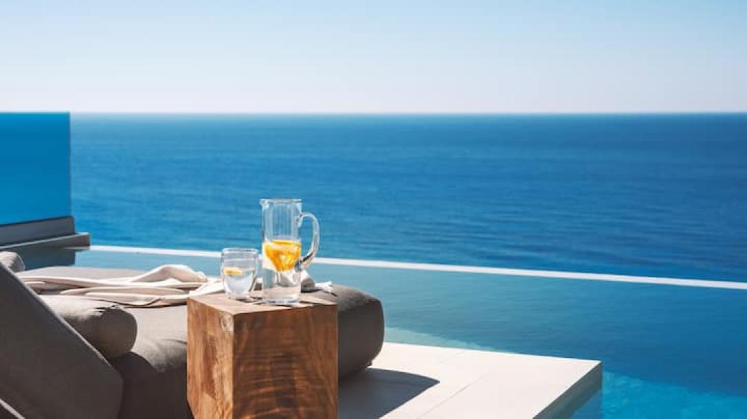 Entire villa in Kathisma Beach, Greece 3 guests1 bedroom2 beds2 baths-5