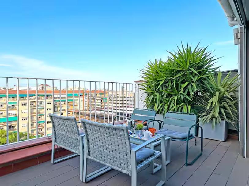 Exclusive terrasse, central BCN-0