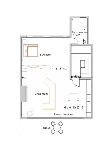 Apartment with a View in Pera, Beyoglu-2
