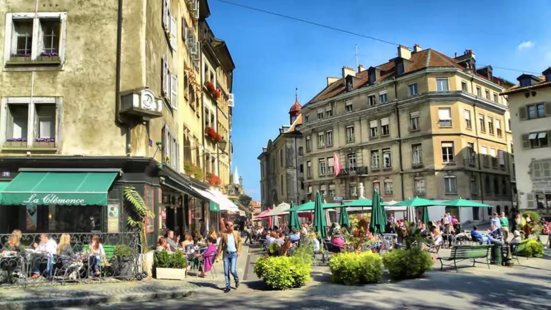 Charming, old town of Geneva switzerland-10