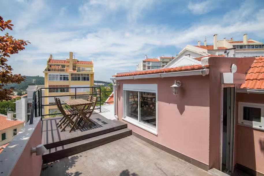 ROOFTOP Studio with terrace and view by Amoreiras  lisbon portugal-15
